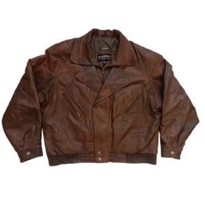Wilsons Leather jacket in Thinsulate 3M Bomber Size : XL